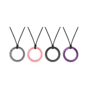 Chewigem Realm Ring – flexibele bijtketting voor kauwbehoefte en friemelen, geschikt voor kinderen en volwassenen