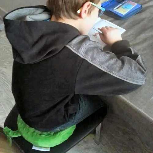 Senseez Touchables trilkussen, perfect voor therapeutische ondersteuning en ontspanning bij kinderen met ADHD, autisme