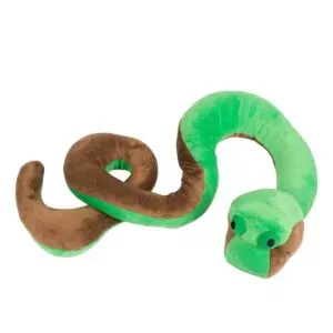 De verzwaarde slang helpt kinderen om tot rust te komen. Leg deze verzwaring knuffel op je schouder of op je schoot en kom tot rust met diepe druk.