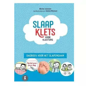 Met het boek slaapklets voor kleuters kun je aan de hand van opdrachten de dag samen met je kleuter op een fijne manier afsluiten.
