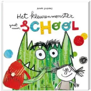 het kleurenmonster gaat naar school, kijk me naar de verschillende emoties die het monster meemaakt