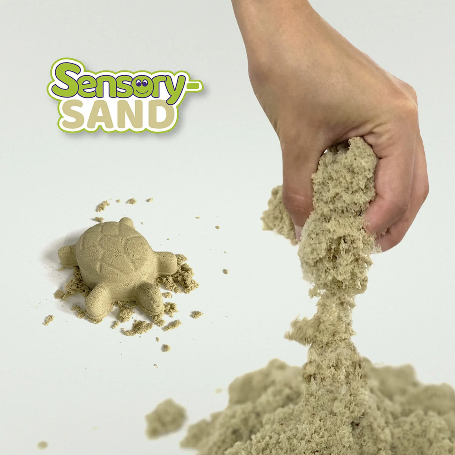 Sensory sand is kinetisch zand. Dit speelzand moet je gezien & gevoeld hebben. Je kunt er mee kneden, vormen maken, het plakt niet en droogt niet uit
