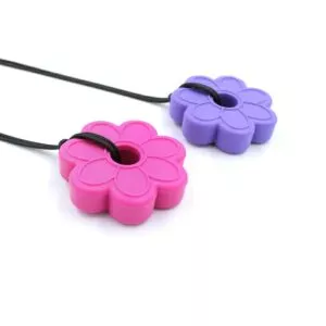 ark's flower bijtketting is favoriet bij meiden als kauwketting bij kauwbehoefte.