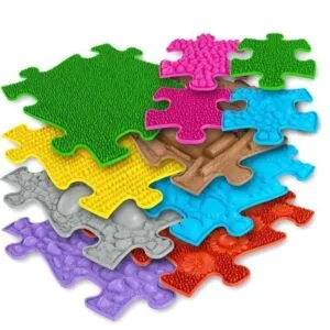 muffik puzzelmatten is een mooie manier om kinderen te motiveren om te bewegen binnen en buiten