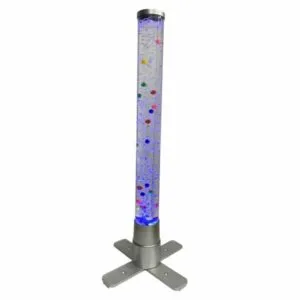 Bubbelbuis van Playlearn die op een tafel kan worden geplaatst voor snoezelen