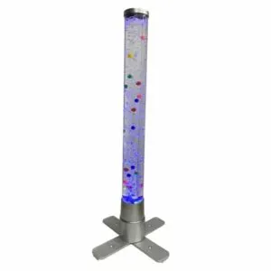 Bubbelbuis van Playlearn die op een tafel kan worden geplaatst voor snoezelen
