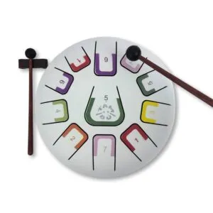 Tambu is een stalen drum, ideaal voor kinderen om muziek te spelen.