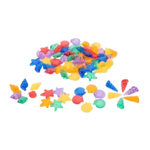Haal de wonderen van de oceaan in huis en laat je kinderen hun creativiteit en leerplezier vergroten met deze transparante schelpen. 
