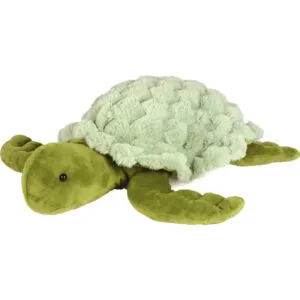 de verzwaarde schildpad zal als verzwaringsknuffel bij je kind in de smaak vallen en helpen bij het verwerken van prikkels