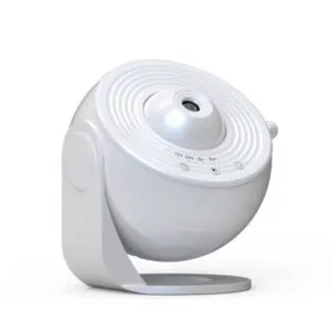 Galaxy Projector met 12 astronomische slides die sterrenstelsels en planeten projecteren op muren of plafonds, inclusief instelbare rotatie, focus en timer, ideaal voor educatie, decoratie en ontspanning