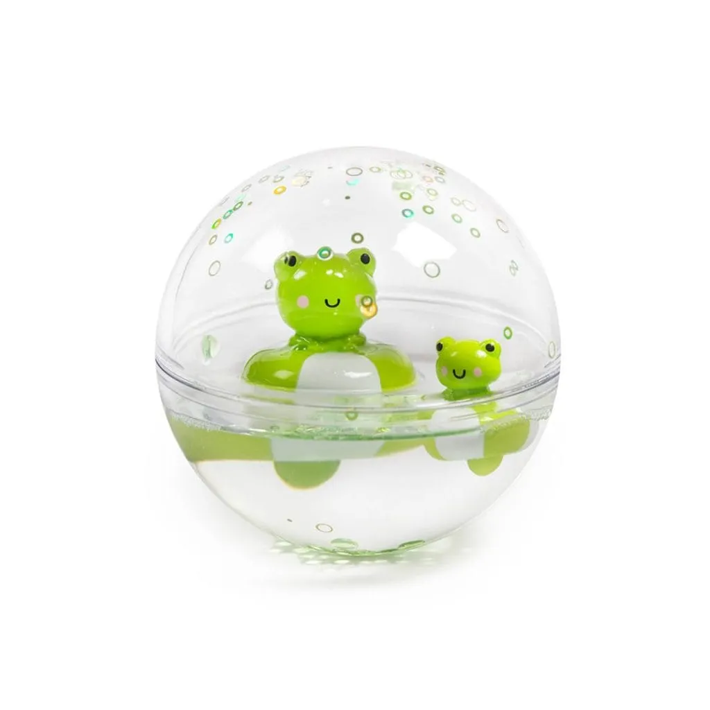 Petit Boum Happy Bubbles Kikker zorgt voor kleur en glitterplezier in bad voor jong en oud