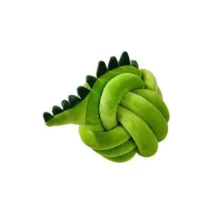 Knuffelbal krokodil van zachte pluche met knisperende stekels, sensorische knuffelbal voor kinderen die zorgt voor rust, geborgenheid en zintuiglijk spel thuis of in de klas.