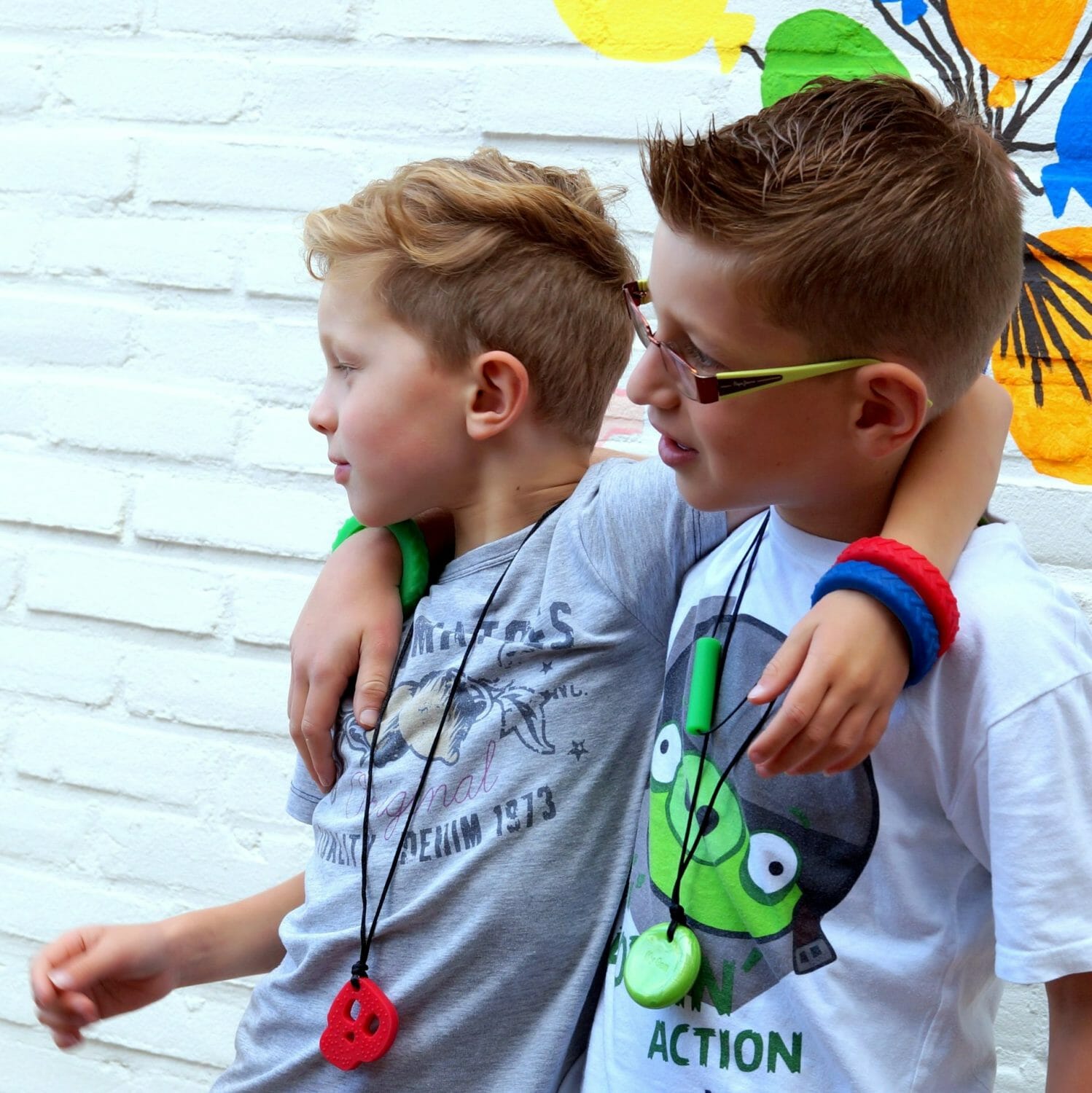 chewigem skull bijtketting is een stoere bijtketting voor jongens met autisme