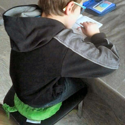 Senseez Touchables trilkussen, perfect voor therapeutische ondersteuning en ontspanning bij kinderen met ADHD, autisme