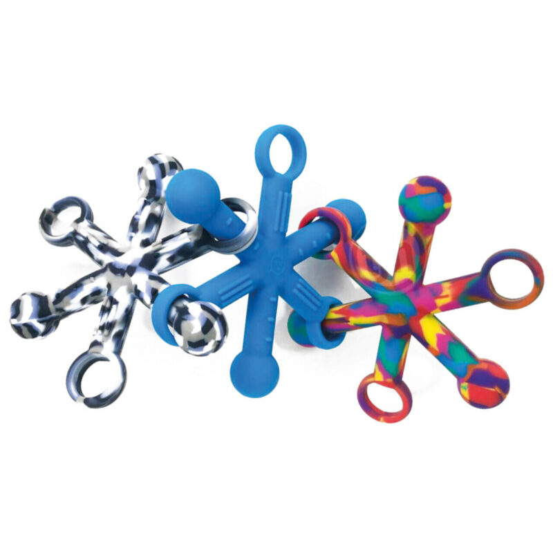 chewigem hexichew is een kauwproduct en een fidget in een. Ook geschikt voor duimen / speen af te leren.