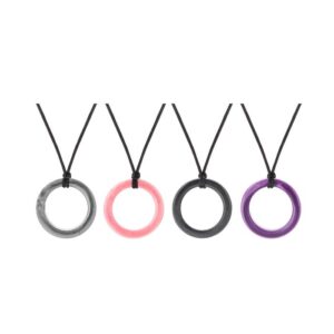 Chewigem Realm Ring – flexibele bijtketting voor kauwbehoefte en friemelen, geschikt voor kinderen en volwassenen