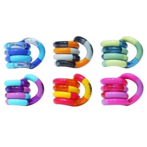 Classic Tangle friemeltoy voor kinderen, helpt doelloos friemelen om concentratie en focus te verbeteren tijdens huiswerk of in de klas.