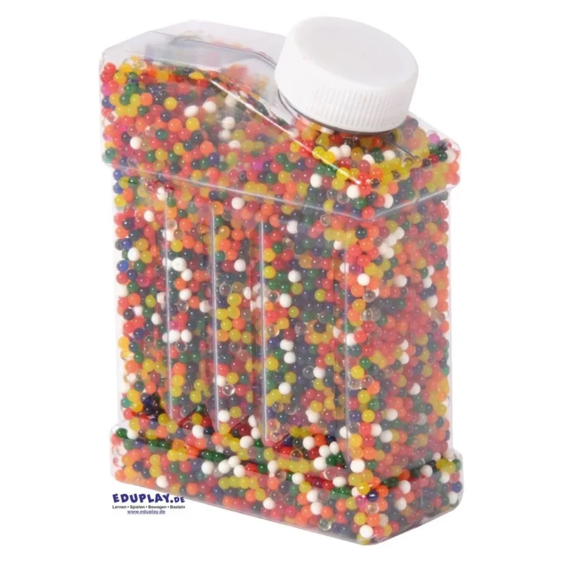 Water beads voor kinderen, kleurrijke en zachte sensorische kralen voor tactiele stimulatie, spel en ontspanning, ideaal voor sensorisch spel en creativiteit.