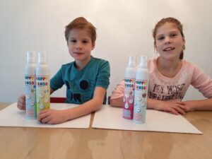 happy senso is een multisensorische gel, net als knetterzeep