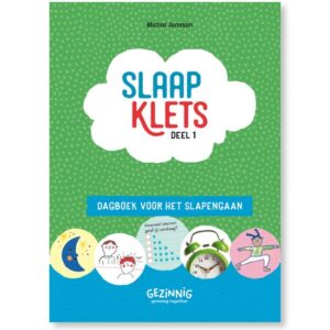 Met het boek slaapklets help je samen met je kind de dag doornemen en fijn af te sluiten