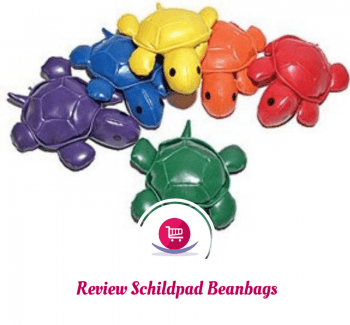 De schildpad beanbags lenen zich uitstekend voor sensorische spelactiviteiten.