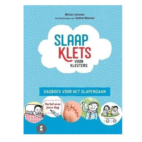 Met het boek slaapklets voor kleuters kun je aan de hand van opdrachten de dag samen met je kleuter op een fijne manier afsluiten.