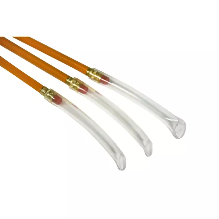 Met de Chew Ease potlooddoppen voorkom je het kapot kauwen of bijten van potloden en pennen.