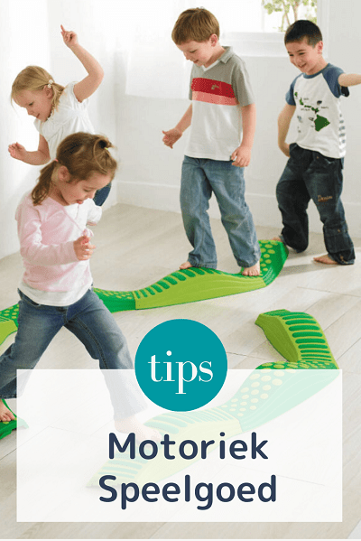 Stimuleer de motorische ontwikkeling (evenwicht, coordinatie) van kinderen (met autisme) thuis in de therapie of op school met dit motoriek speelgoed.