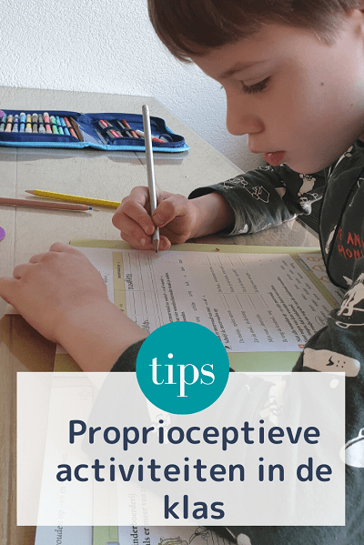 hoe zet je proprioceptieve activiteiten in de klas in. Lees hier onze tips