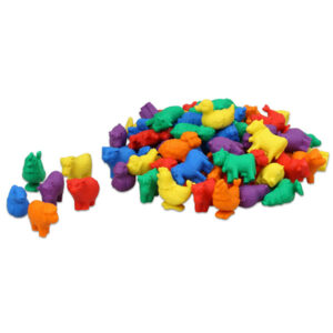 Met de boerderijdieren leer je kleuters tellen, sorteren en eenvoudige rekensommen. De boerderij dieren set is geweldig educatief speelgoed voor kleuters.