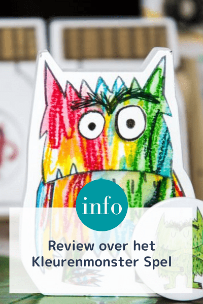 het kleurenmonsterspel helpt kinderen op een leuke manier over emoties praten en leren. Lees de ervaring van Jorieke.