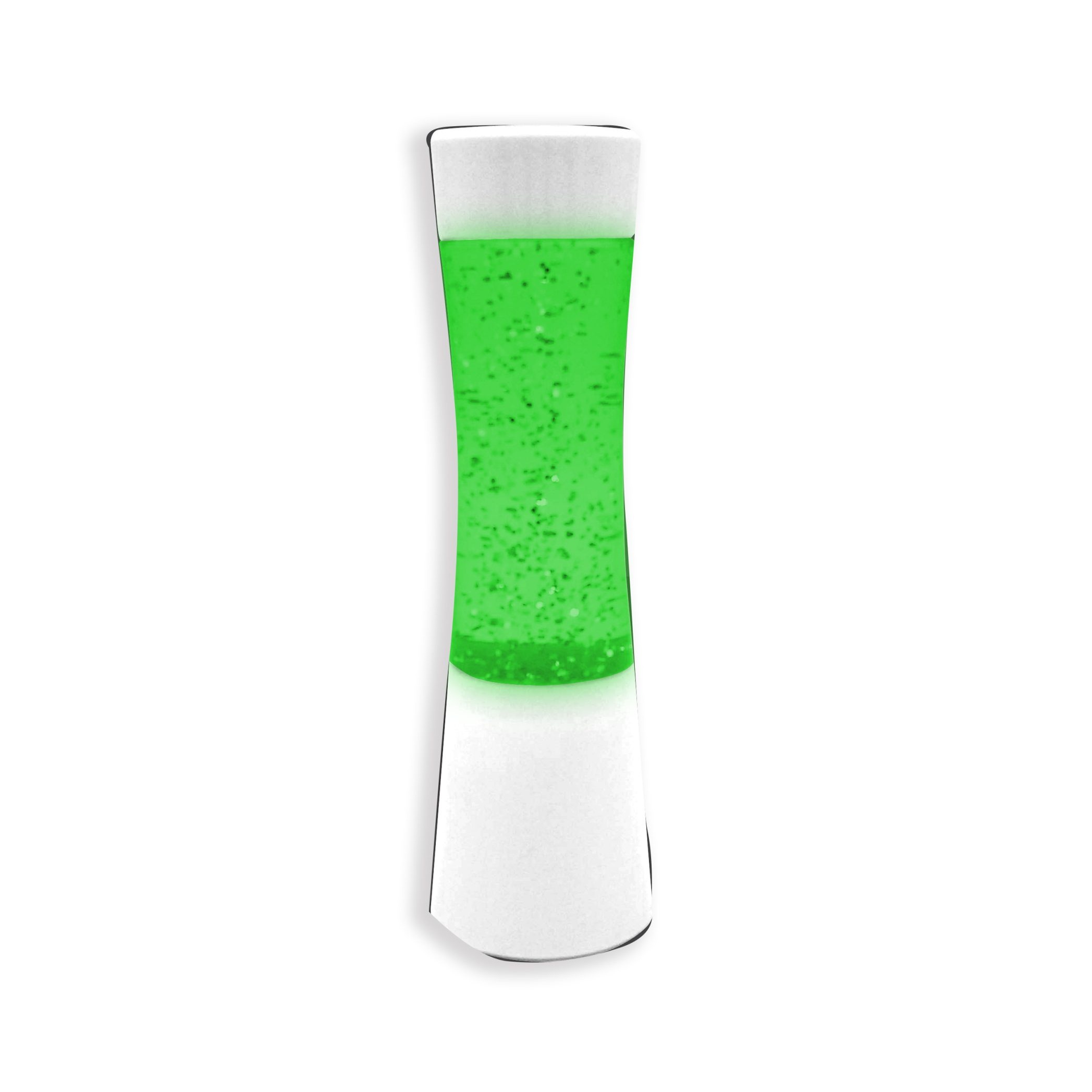Glitter lamp van het merk playlearn gebruik als snoezelmateriaal of rustgevend lampje
