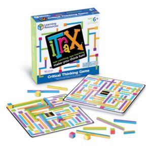 iTrax is een breinspel, het daagt het kritisch denken en snel handelen uit bij kinderen. Ideaal educatief speelgoed voor basisschoolleeftijd.