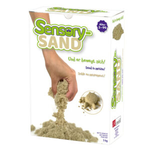 Sensory sand is kinetisch zand. Dit speelzand moet je gezien & gevoeld hebben. Je kunt er mee kneden, vormen maken, het plakt niet en droogt niet uit