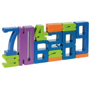 Stapelcijfers , ideaal leerhulpmiddel om getalbegrip, hoeveelheden en kleine sommen te leren