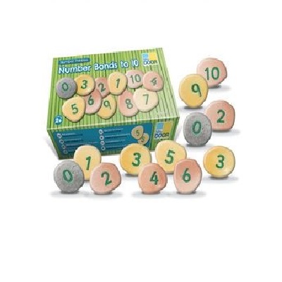 Cijfer stenen van yellow door zijn ideaal om kinderen te laten kennismaken met cijfers en getalbegrip. Gebruik ze met de sorteer schaal en attributen.