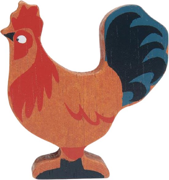 tender leaf toys houten haan