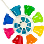 Bells Carousel – kleurgecodeerde bellen voor muziek, ritme en creativiteit bij jonge kinderen