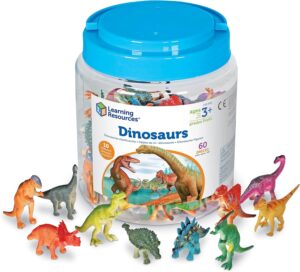 dinosuarus speelfiguren voor open einde spel, fantasiespel of lesmateriaal