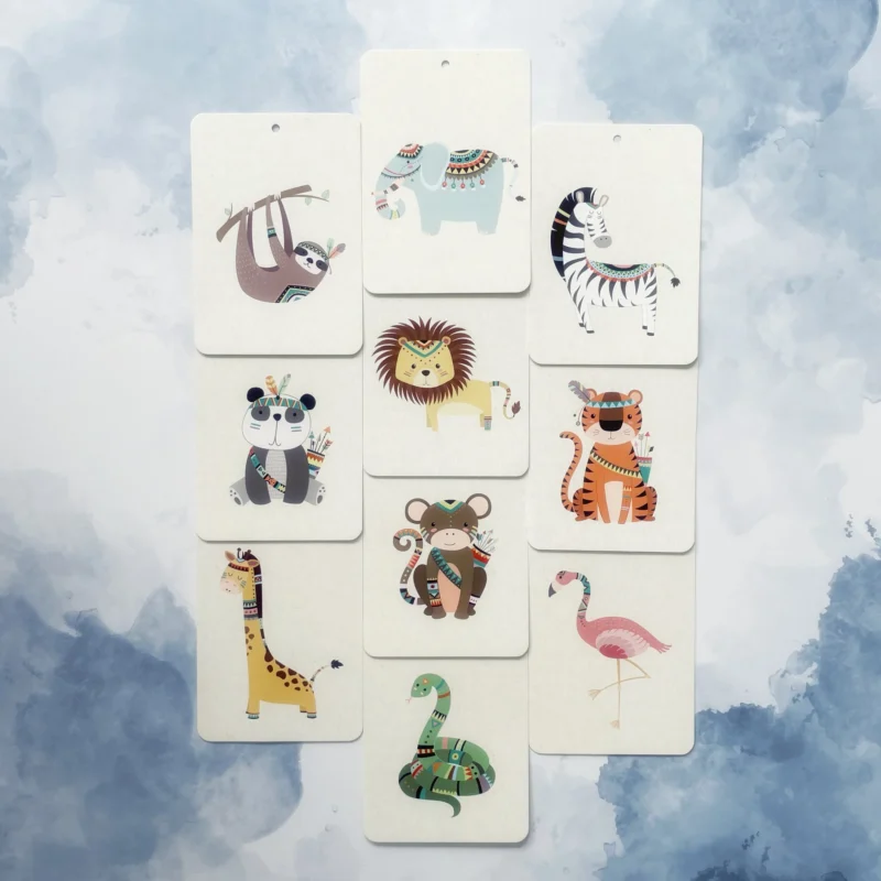 In a Flashcard Junge Friends