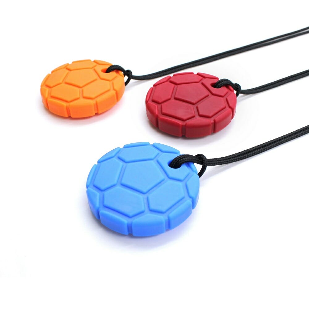 ark voetbal kauwketting is het ideale hulpmiddel voor kinderen die nagelbijten of op kleding kauwen en sabbelen