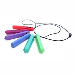 De ark therapeutic krypto bite bijtketting is een mooi design kauwsieraad voor kinderen en volwassenen die met de kiezen kauwen