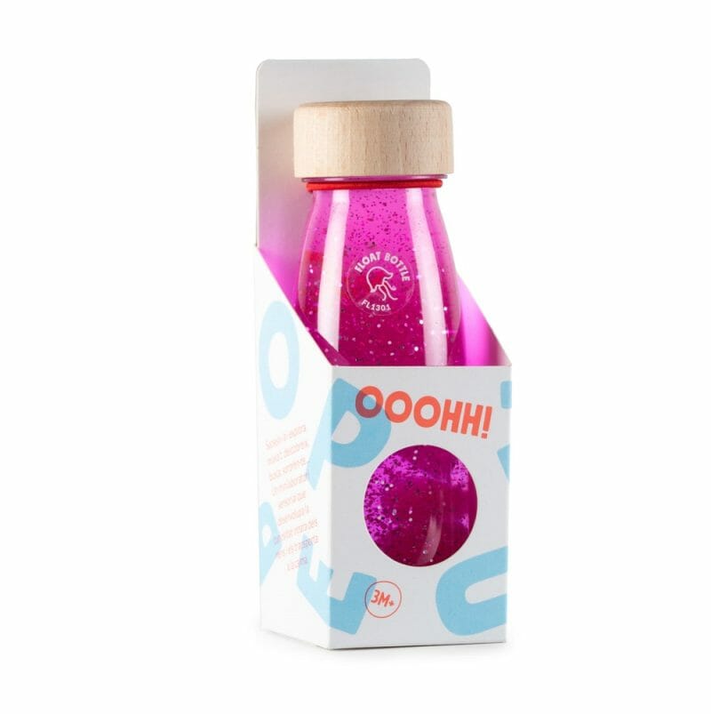 De sensorische flessen van petit boum zijn een lust voor het oog en helpen kinderen met spanning en angsten kalmeren. Gebruik ze in een calm down bin of als snoezelmateriaal