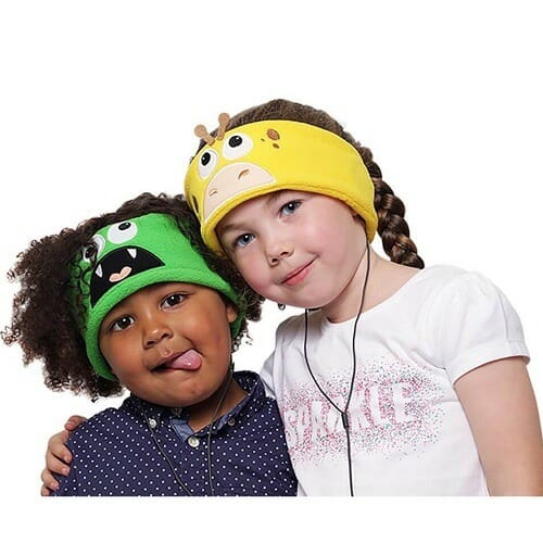 De hoofdband koptelefoon van Snuggly rascalszijn gemaakt van zachte fleece stof, ze zitten comfortabel en zijn uitermate geschikt voor prikkelgevoelige kinderen.