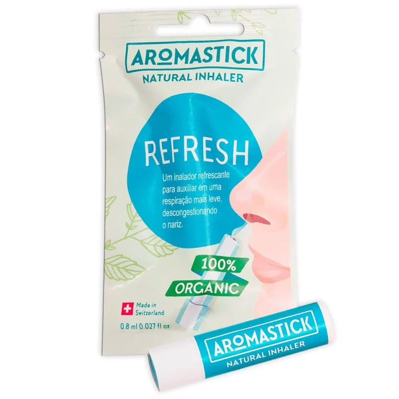 aromastick refresh, ideaal om je even op te laden met deze inhaler.