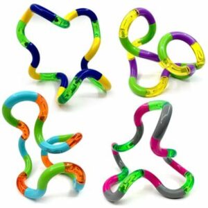 De palm tangle kan gebruikt worden als leerhulpmiddel om door te friemelen spanning te verminderen en concentratie te verbeteren. Dit friemelmateraal is geschikt voor in de klas.