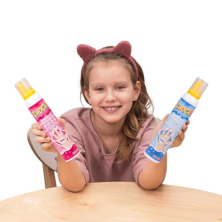 Tuban heeft met shock een multisensorische gel die de zintuigen prikkelt. Heerlijk voor sensopathisch spelplezier.