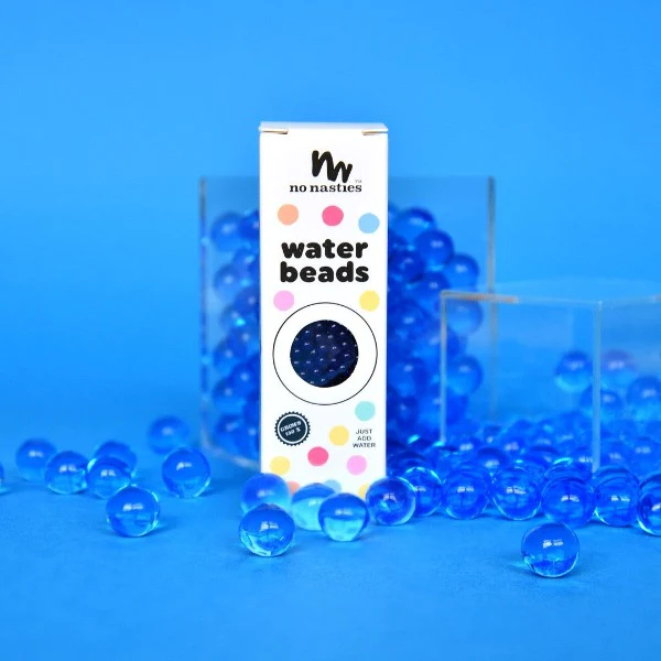 waterparels in de kleur blauw, leuk bij thema water, zee te gebruiken