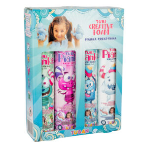 tubi foam zorgt voor veel schuimplezier in bad, net als crazy foam maak je hier prachtige vormen mee