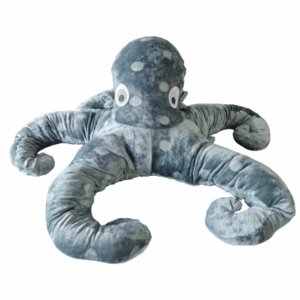 De verzwaringsknuffel octopus Poul helpt kinderen en volwassenen ontprikkelen. Effectief bij autisme, angsten, slaapproblemen en rusteloosheid